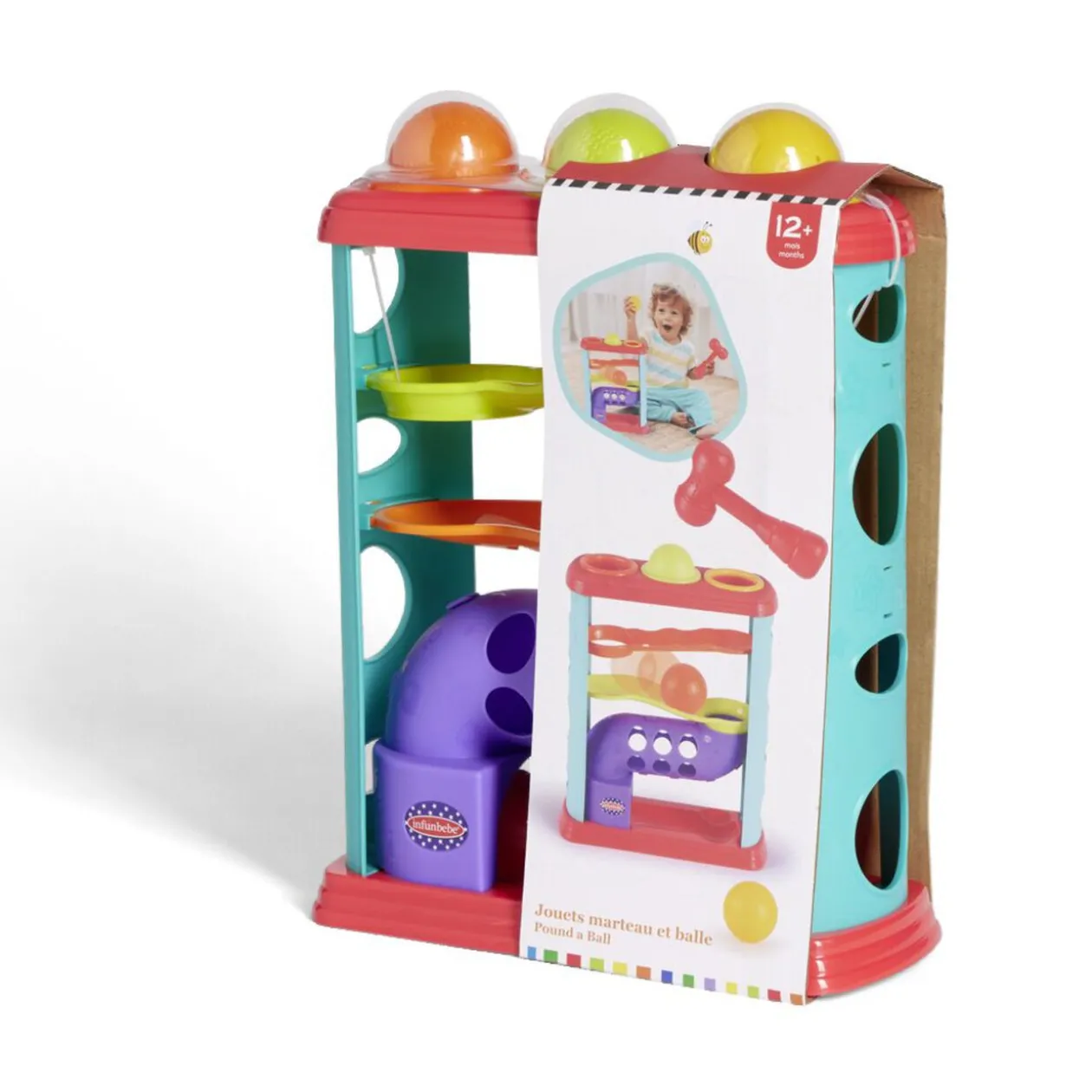 Jeu de marteau 1er âge 24,5x10,5xH31,7cm