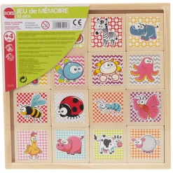 Jeu de mémoire bois
