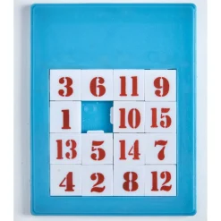 Jeu de patience pousse lettre et chiffre