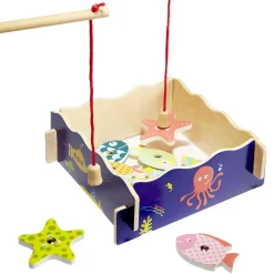 Jeu de pêche magnétique en bois certifié FSC®