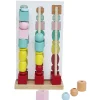 Jeu de perles en bois type Montessori 2 en 1