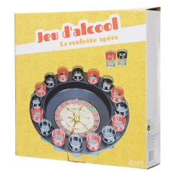 Jeu de roulette à boire 16 verres
