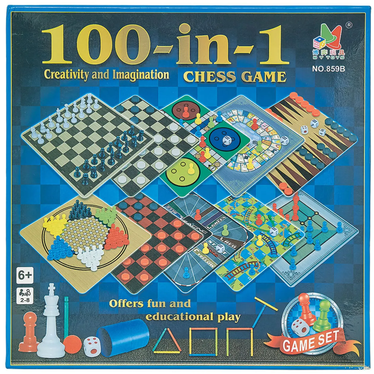 Jeu de société 100 en 1