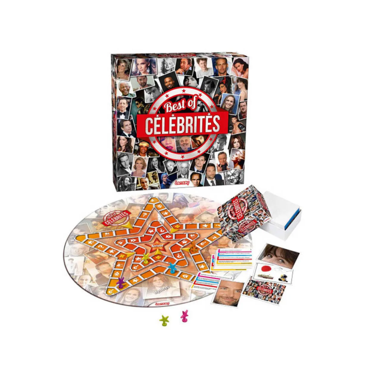 Jeu de société Best of Célébrités Lansay