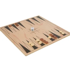 Jeu de société bois 5 en 1