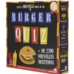 Jeu de société Burger Quizz