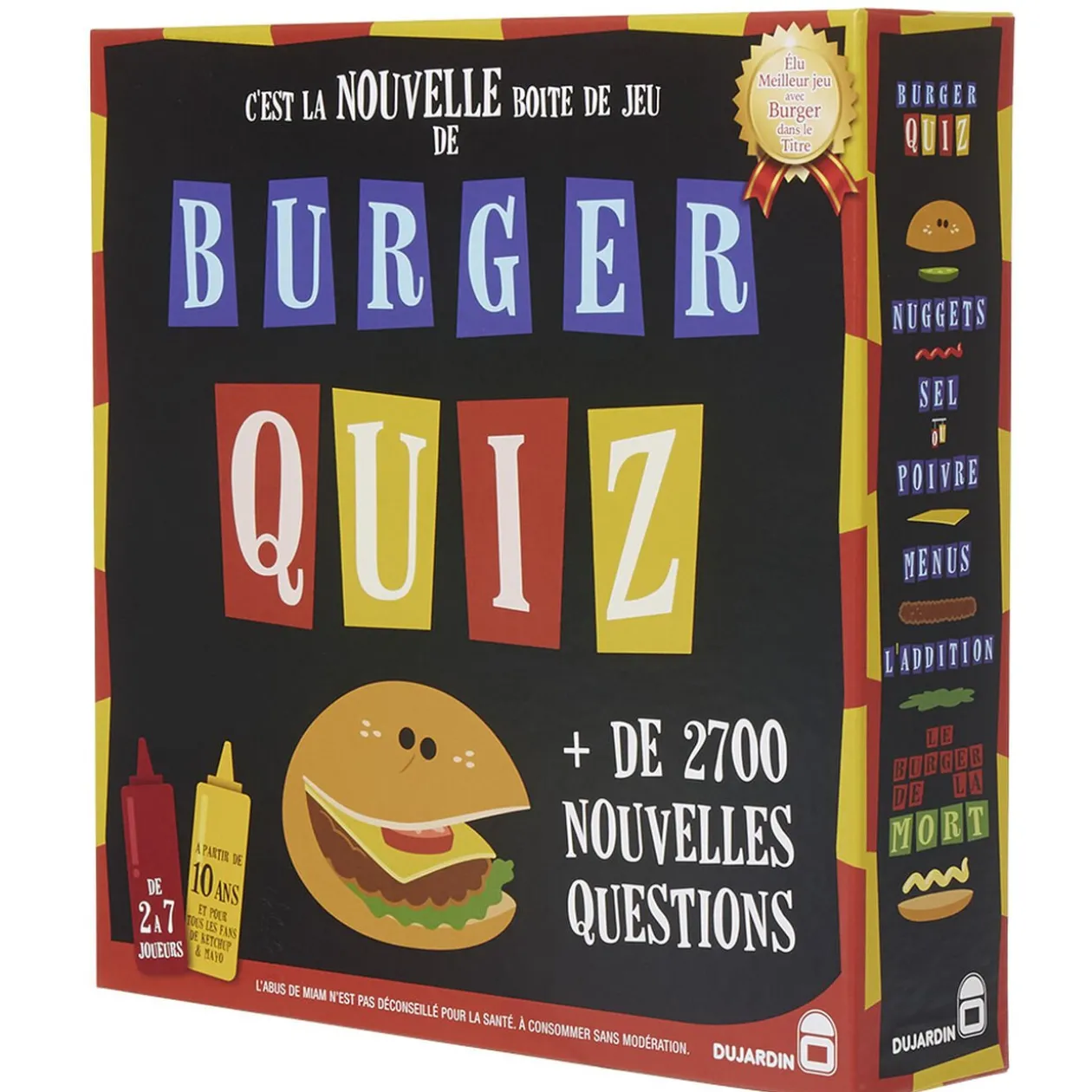 Jeu de société Burger Quizz