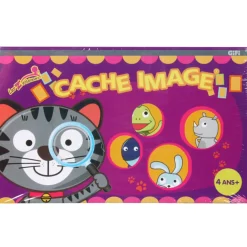 Jeu de société cache image
