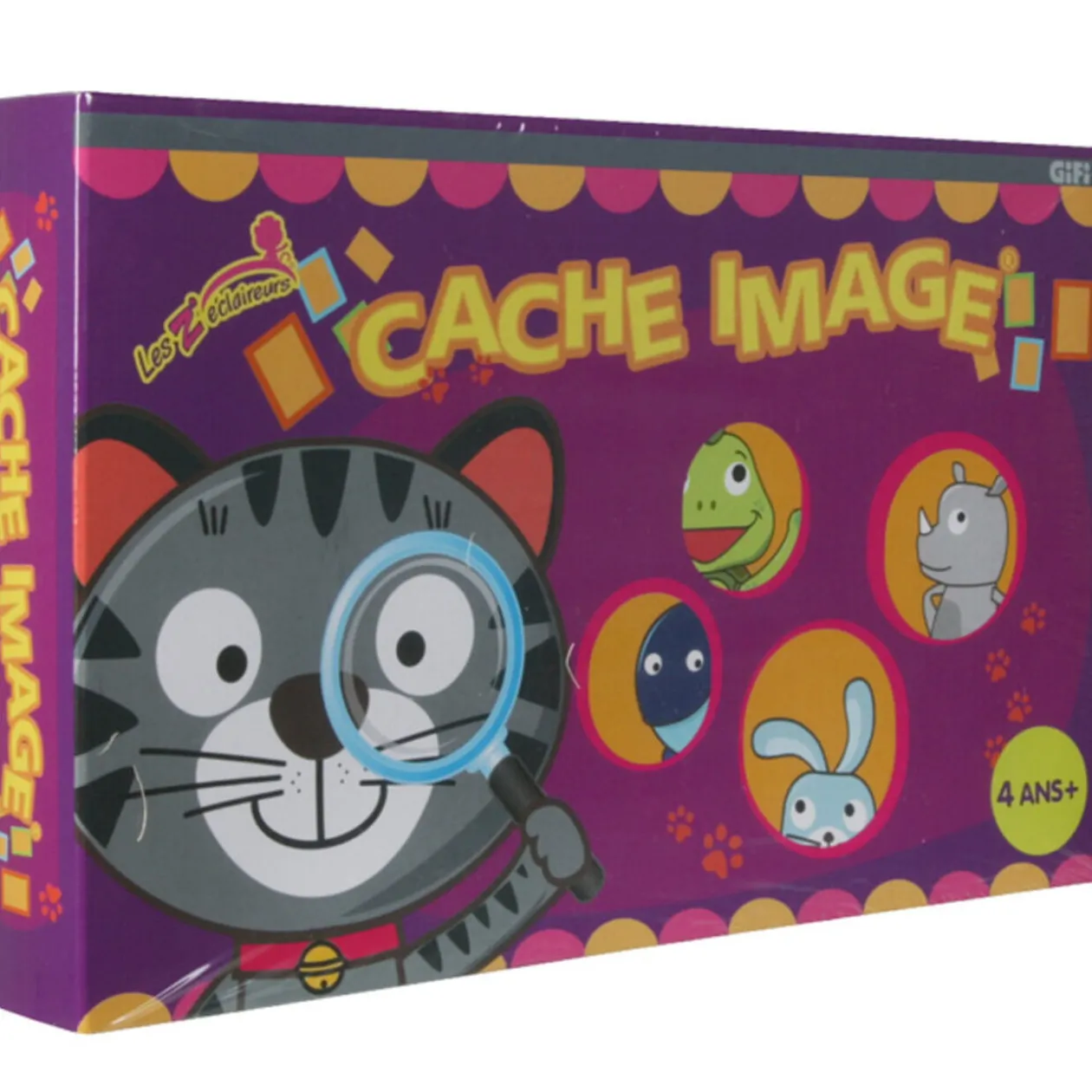 Jeu de société cache image