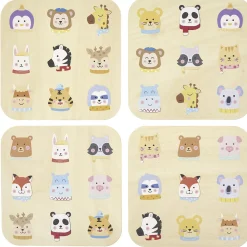 Jeu de société en bois 3en1 loto domino et mémo