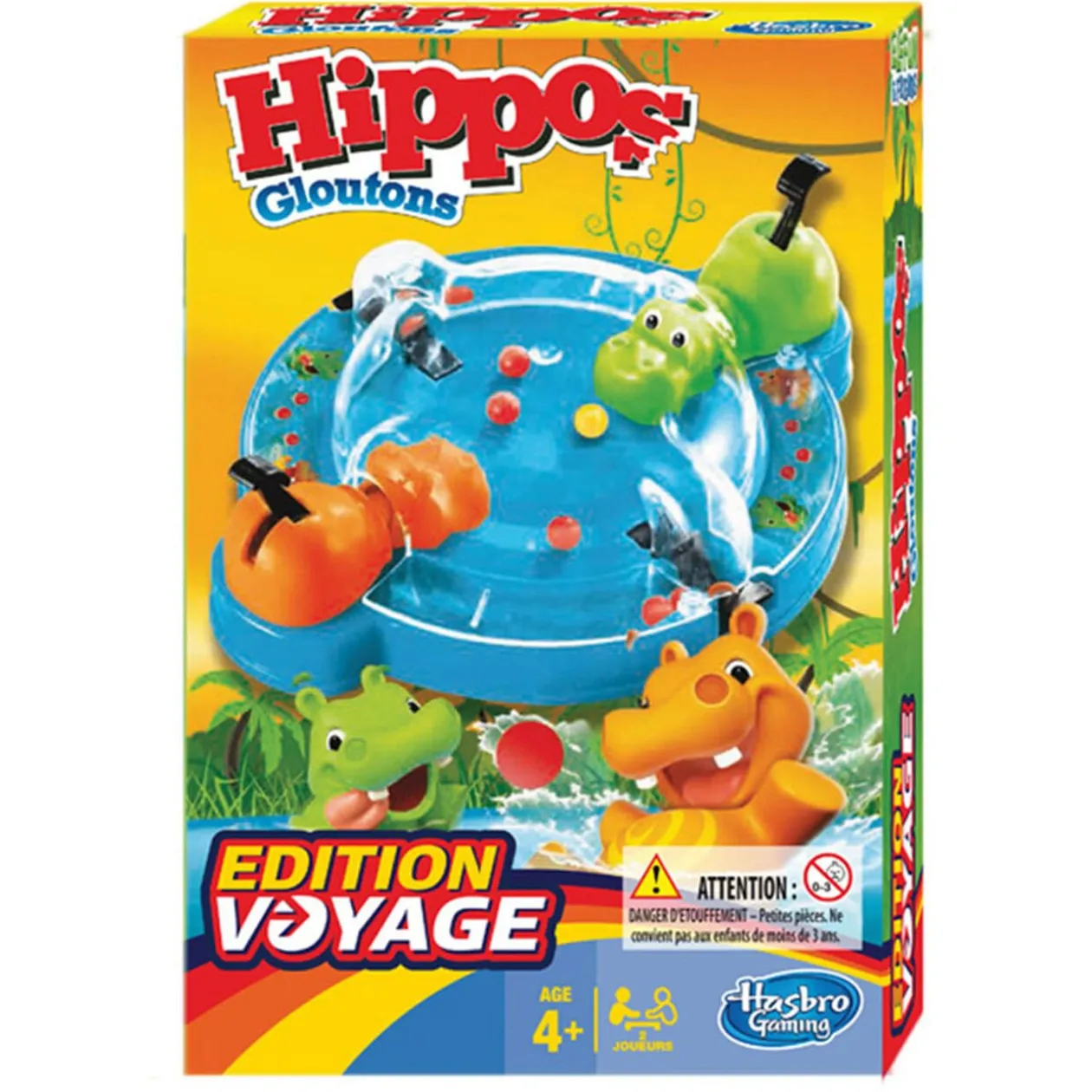 Jeu de société Hippos Gloutons édition de voyage