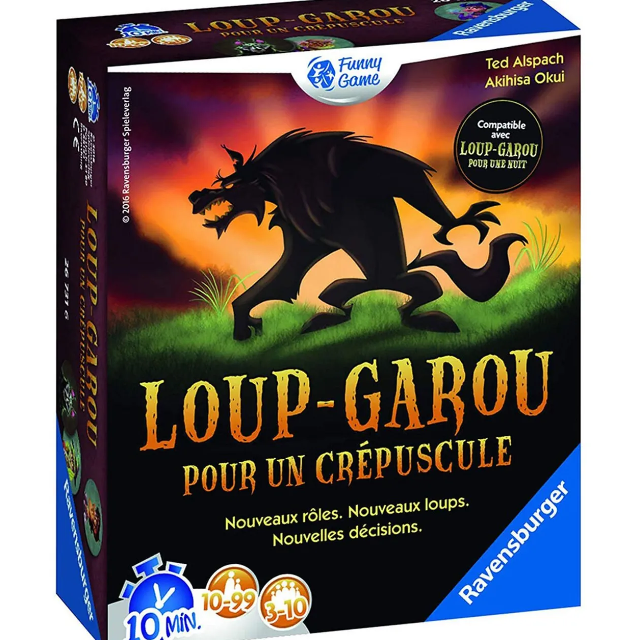 Jeu de société Loup Garou pour un crépuscule Ravensburger
