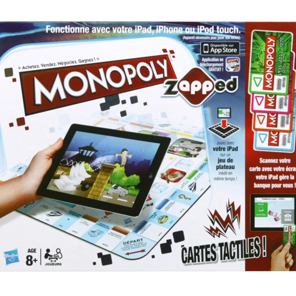 Jeu de société monopoly interactif