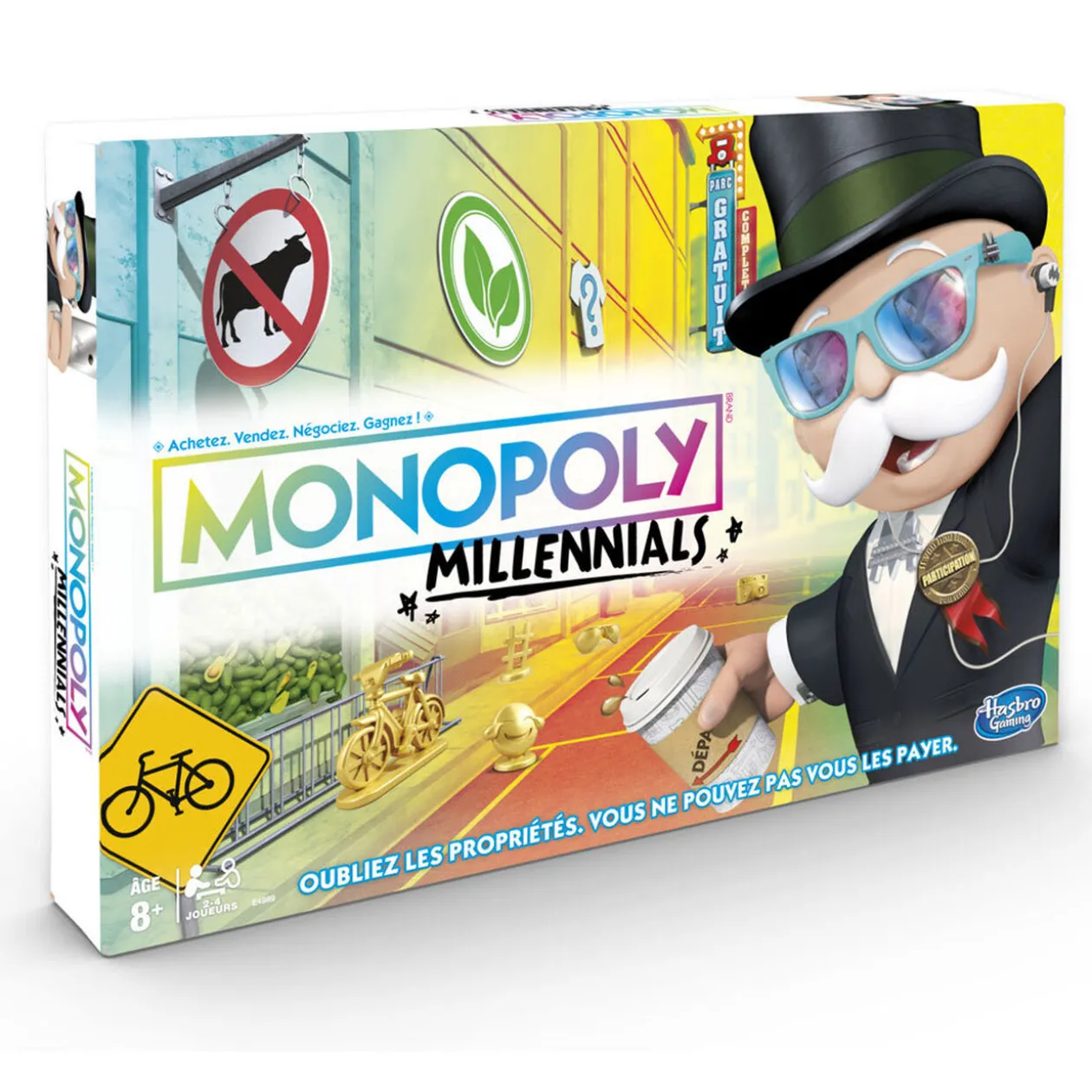 Jeu de société Monopoly Millennials
