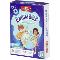 Jeu de société énigmes environnement Bioviva