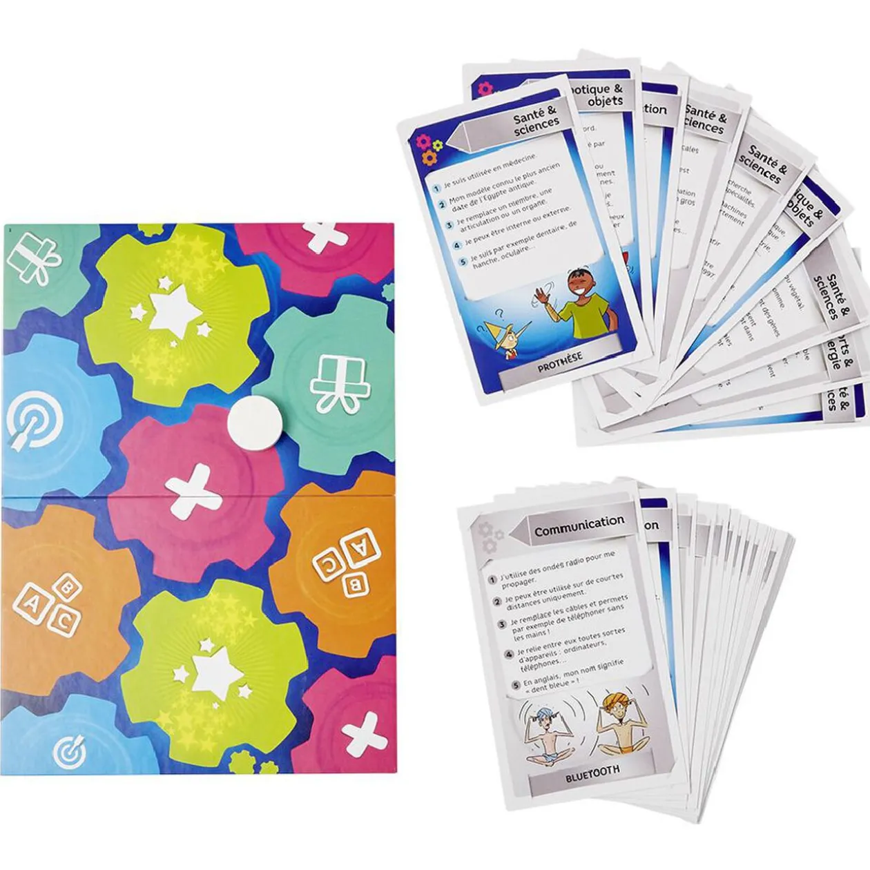 Jeu de société énigmes nouvelles technologies Bioviva