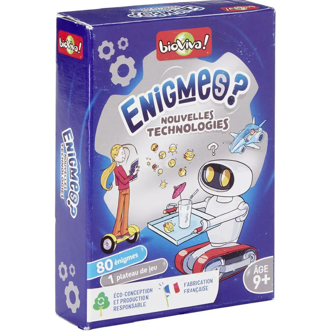 Jeu de société énigmes nouvelles technologies Bioviva