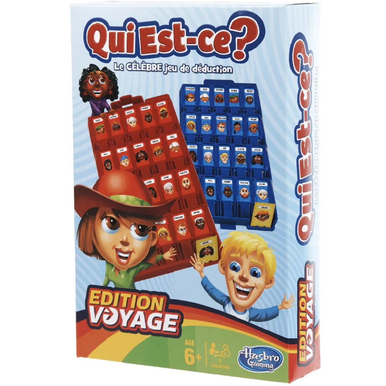 Jeu de société Qui est ce ? édition de voyage