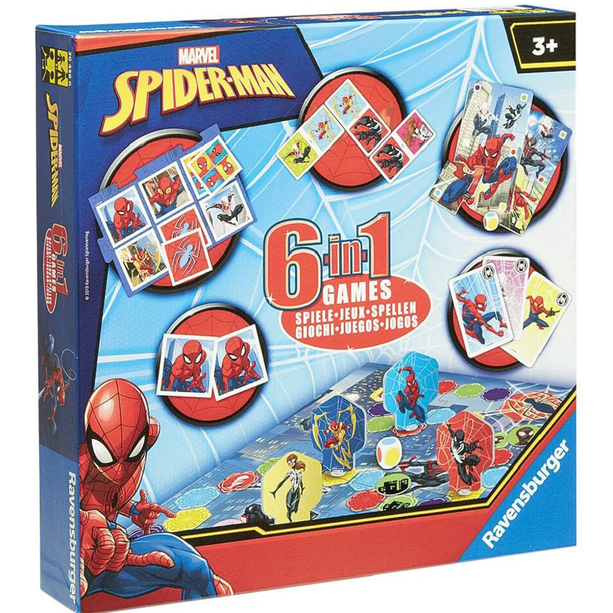 Jeu de société Spiderman 6 en 1