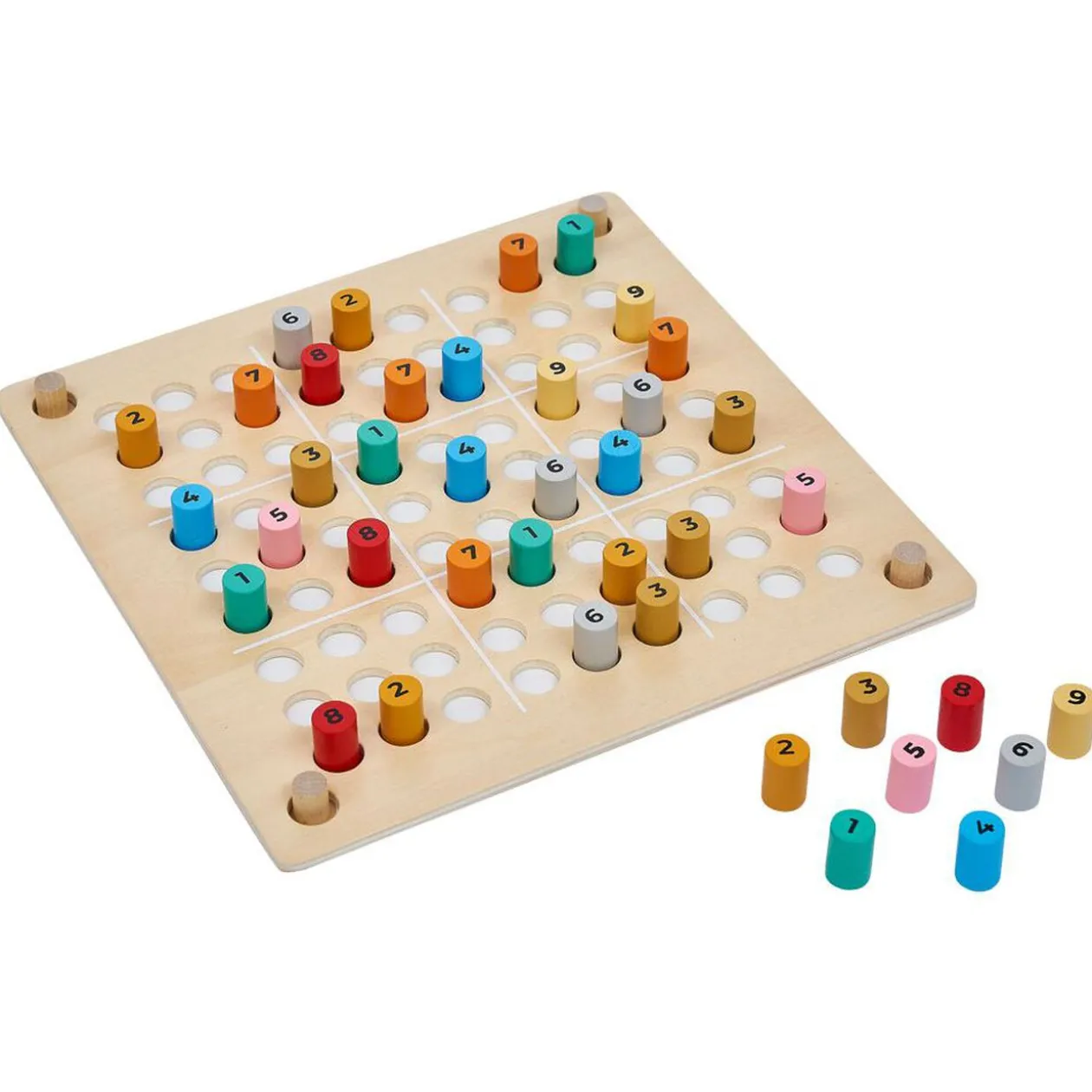 Jeu de société Sudoku en bois