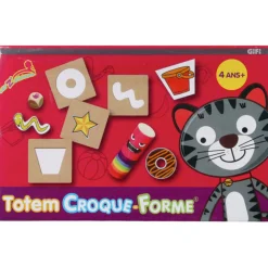 Jeu de société Totem croque forme