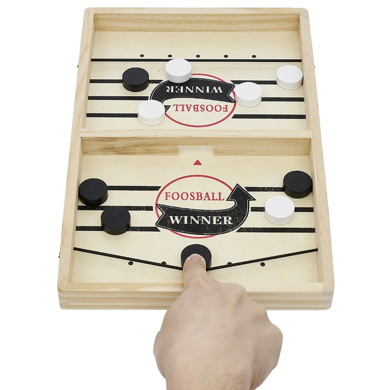 Jeu de table hockey et football en bois