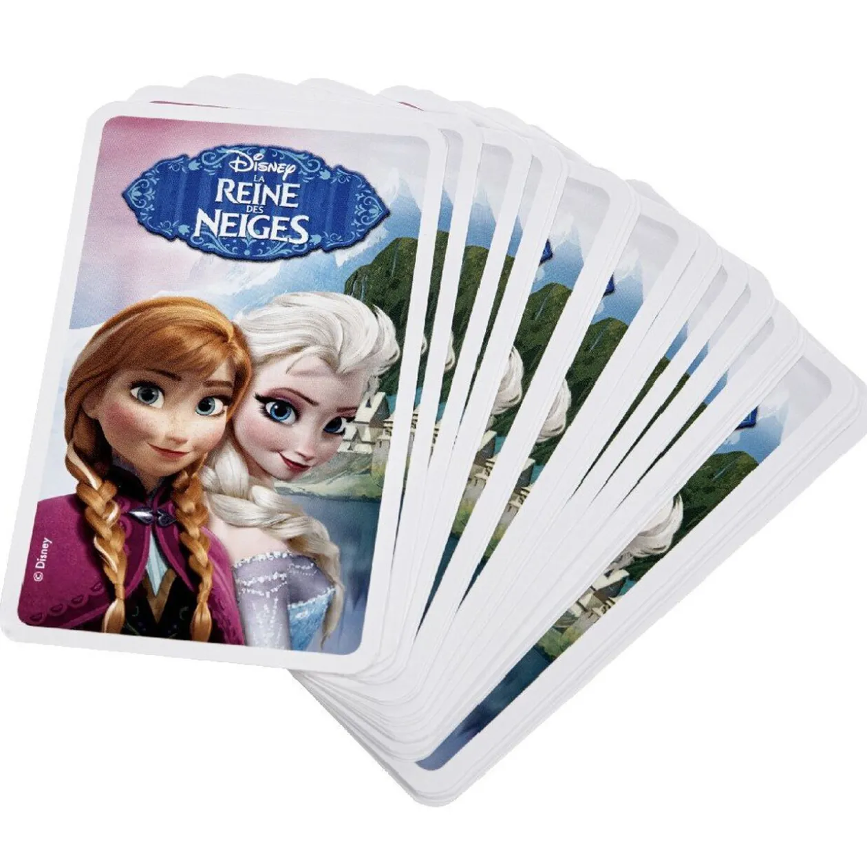 Jeu des 8 familles Reine des neiges
