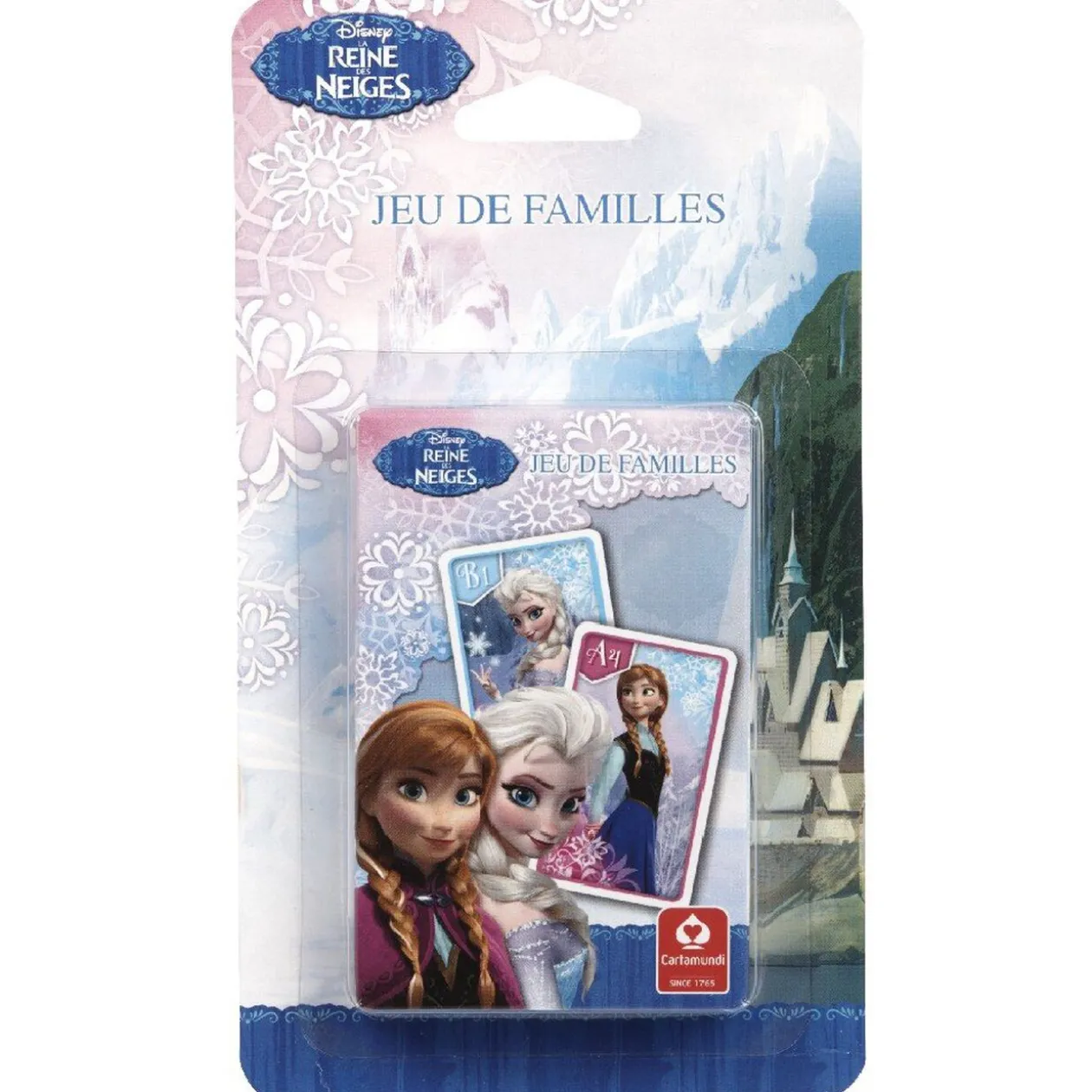 Jeu des 8 familles Reine des neiges