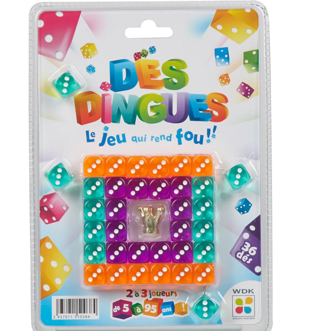 Jeu des dingues - 36 dés