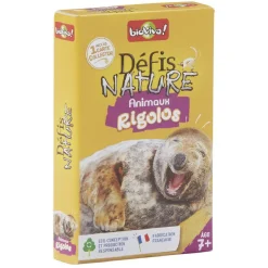 Jeu défis Nature - Animaux rigolos
