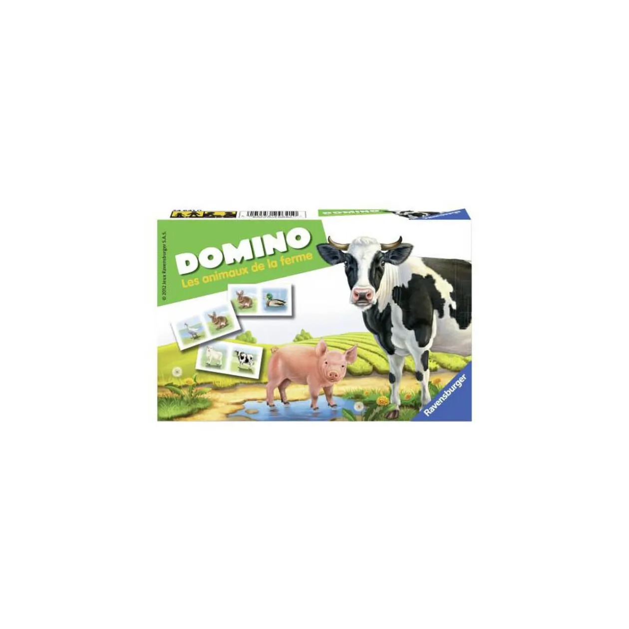 Jeu domino les animaux de la ferme Ravensburger