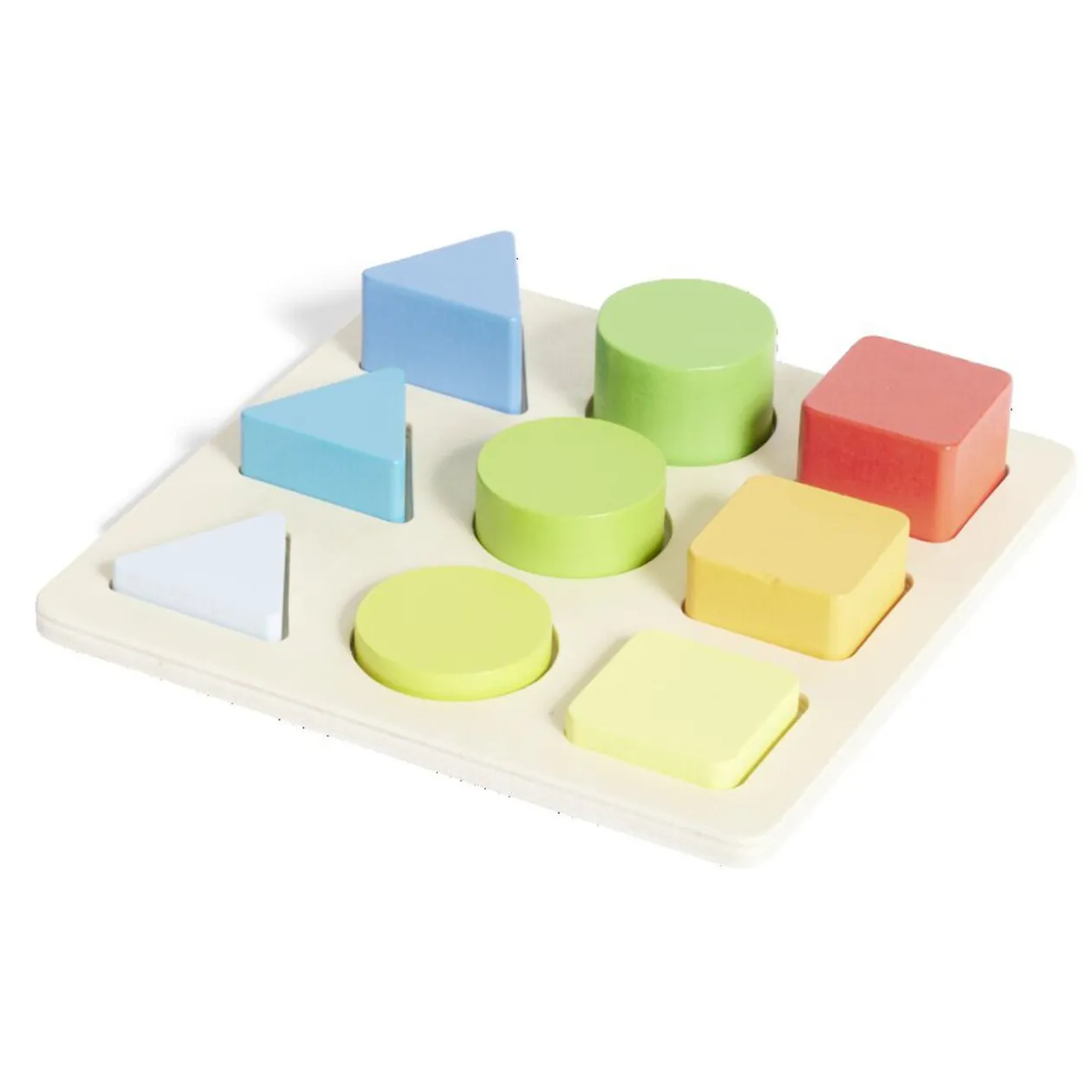 Jeu du tic tac forme en bois