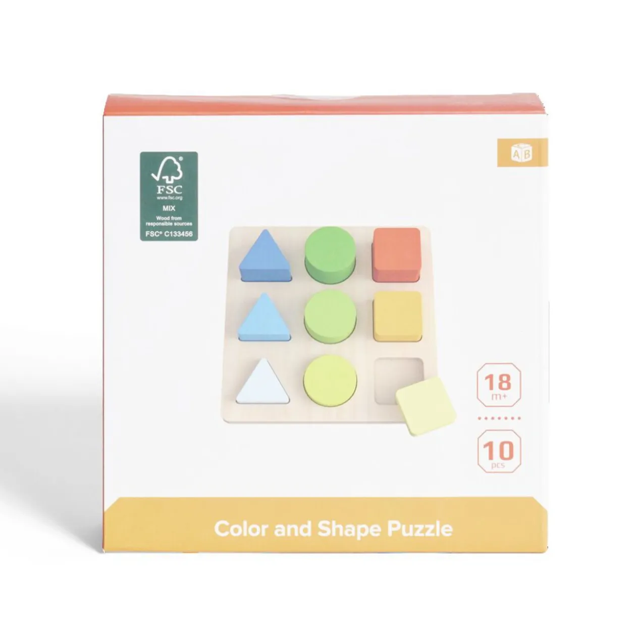 Jeu du tic tac forme en bois