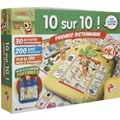 Jeu éducatif 10 sur 10 premier dictionnaire Carotina