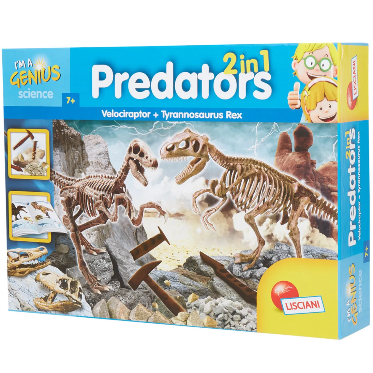 Jeu éducatif dinosaures prédateurs