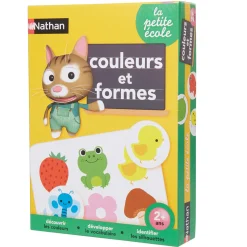 Jeu éducatif Nathan couleurs et formes La petite école
