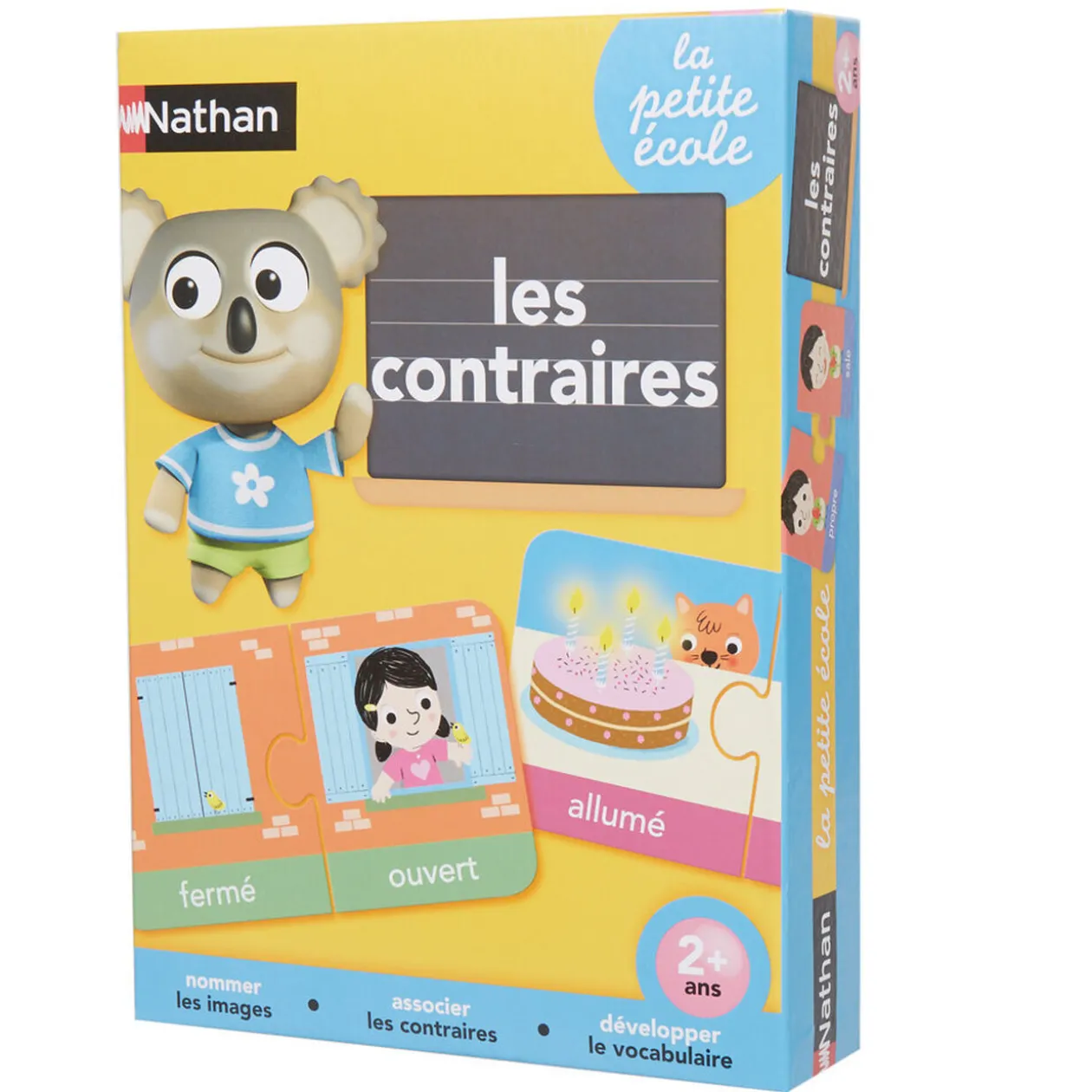 Jeu éducatif Nathan les contraires
