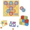 Jeu d'éveil multi activités ludiques cube et forme 31 pièces