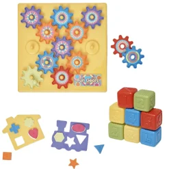 Jeu d'éveil multi activités ludiques cube et forme 31 pièces