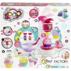 Jeu fabrique de savon forme cupcake So Soap DIY 30 pièces