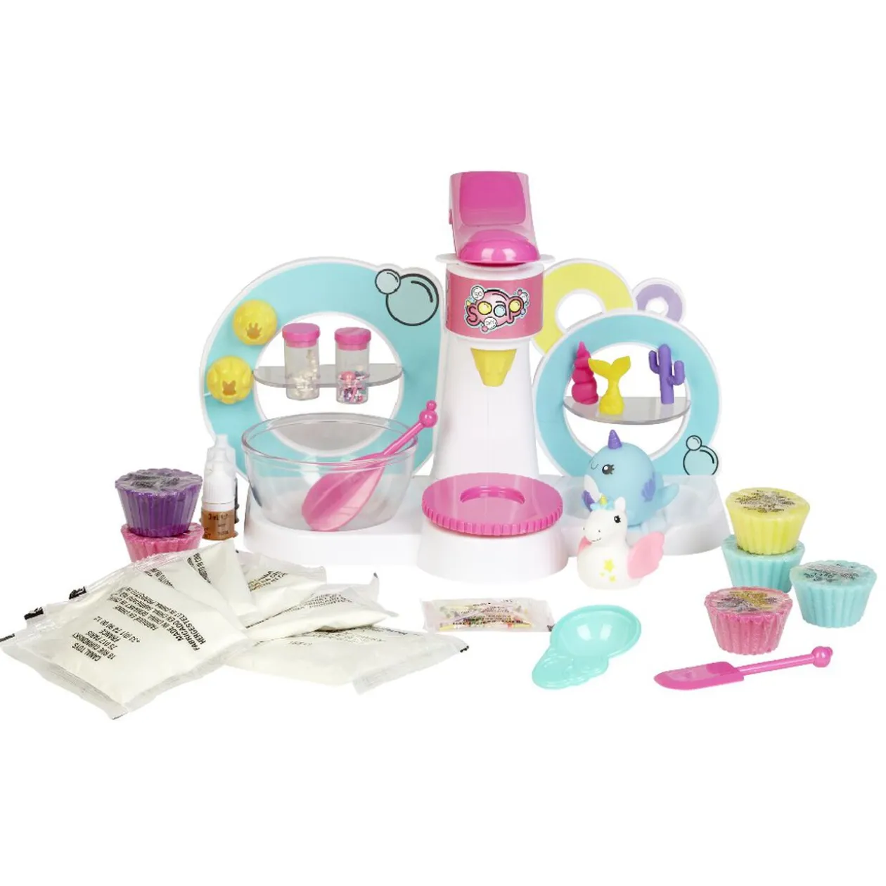 Jeu fabrique de savon forme cupcake So Soap DIY 30 pièces