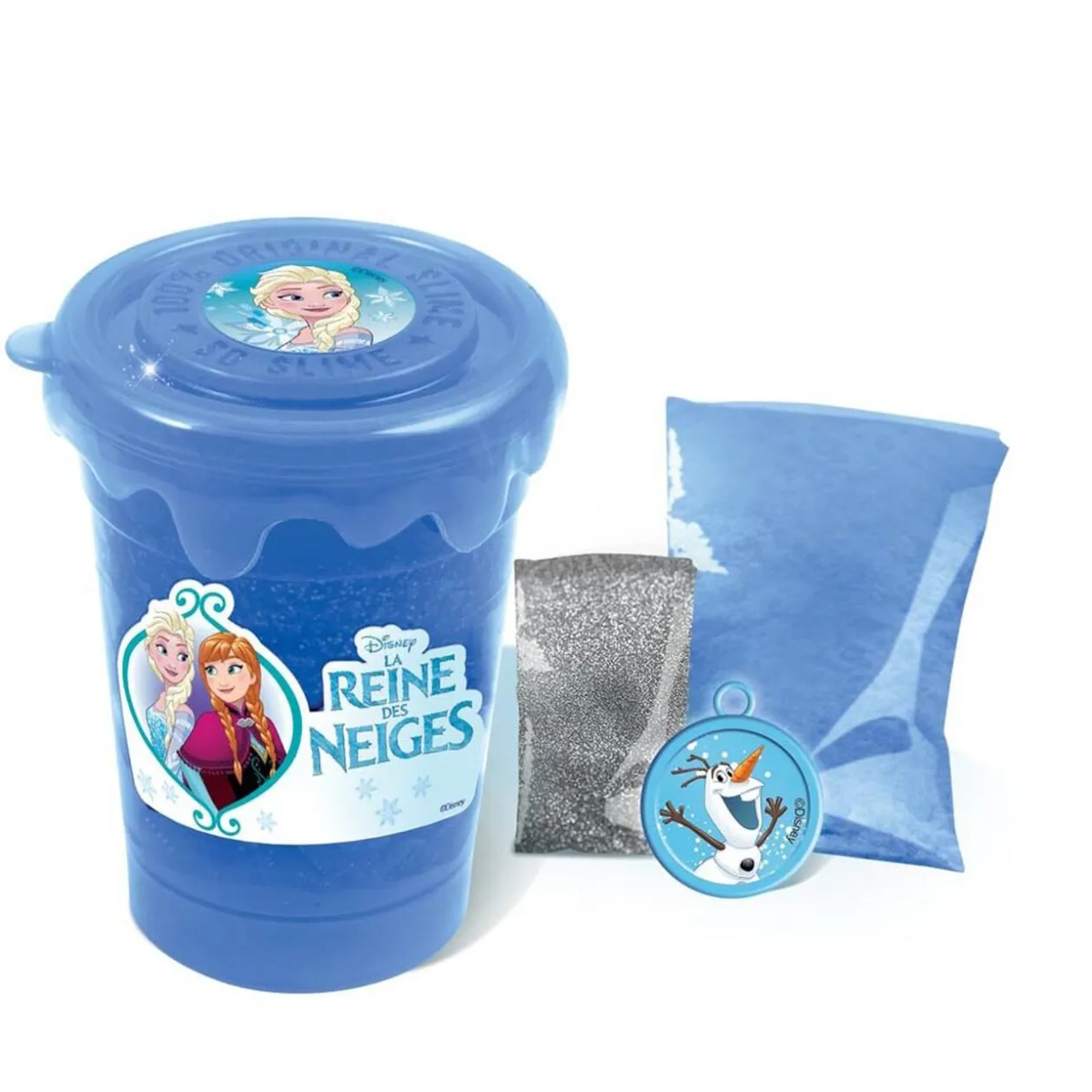 Jeu Fabrique slime La Reine Des Neiges Disney Frozen 4 pièces