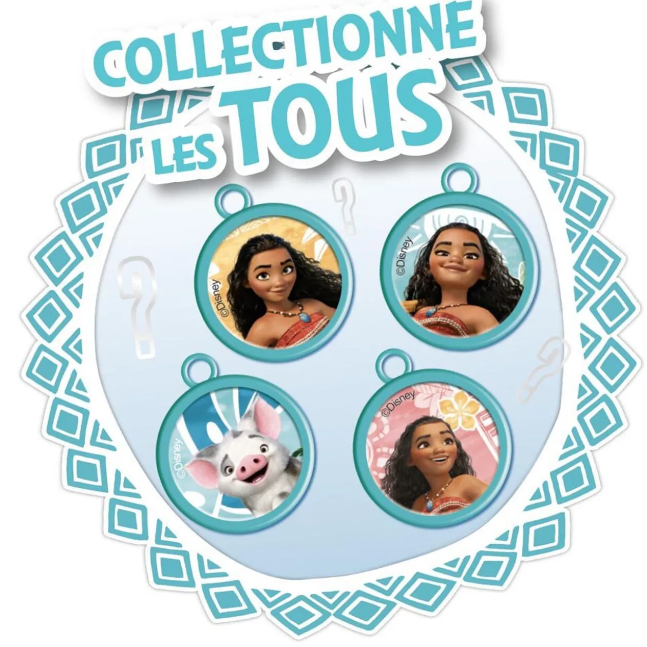 Jeu Fabrique slime Vaiana Disney 4 pièces