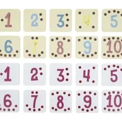 Jeu J'apprends les nombres en bois