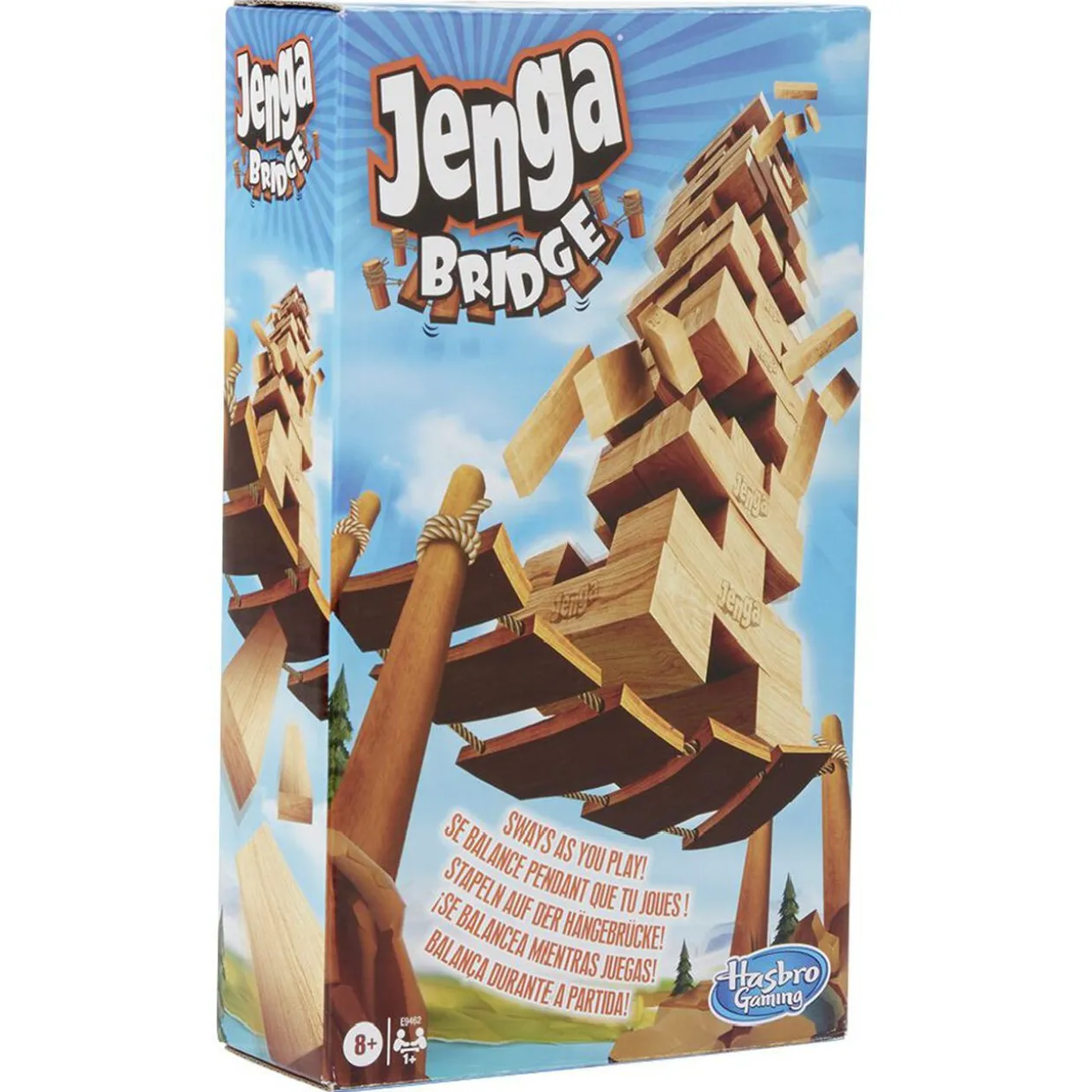 Jeu Jenga Bridge en bois