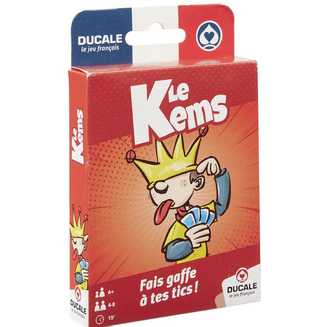 Jeu Le Kems Ducale Fais gaffe à tes tics ! 54 cartes