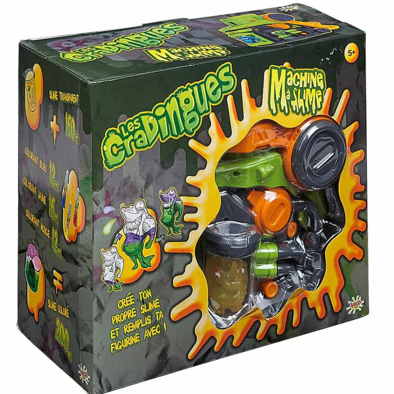 Jeu Les Cradingues machine à slime