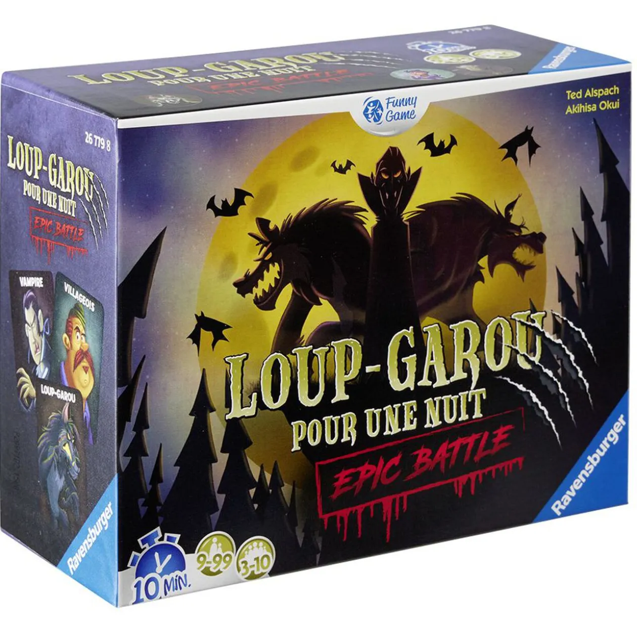 Jeu Loup-garou pour une nuit Epic Battle Ravensburger