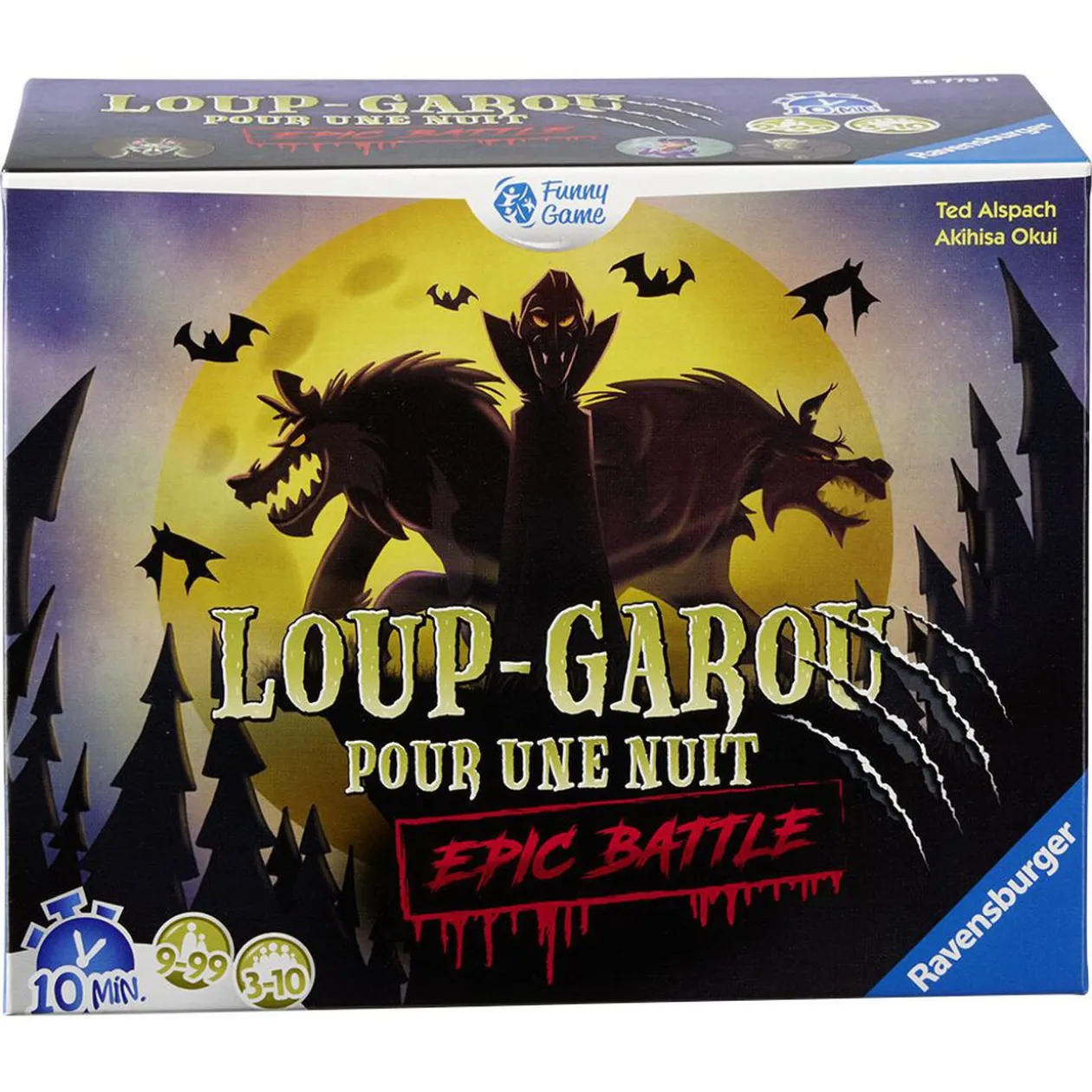 Jeu Loup-garou pour une nuit Epic Battle Ravensburger