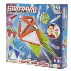 Jeu magnétique de construction Supermag 48 pièces